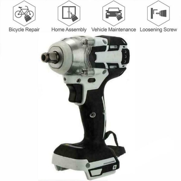 1000Nm 21V Cordless Electric Impact Wrench 1 Battery - Image 2