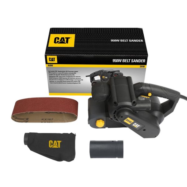 CAT DX48 Belt 950W 3" / 76mm Belt Sander 76 x 533mm Belt Size 240V AC - Image 3