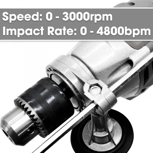 Electric Hammer Drill Impact 1050W Terratek - Image 2
