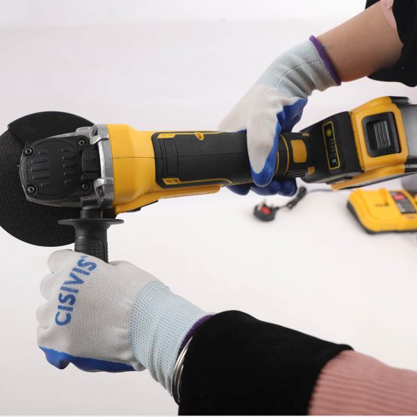 125mm Cordless Angle Grinder Brushless with 2 Battery &Charger &6*Disc Kit &Case - Image 2