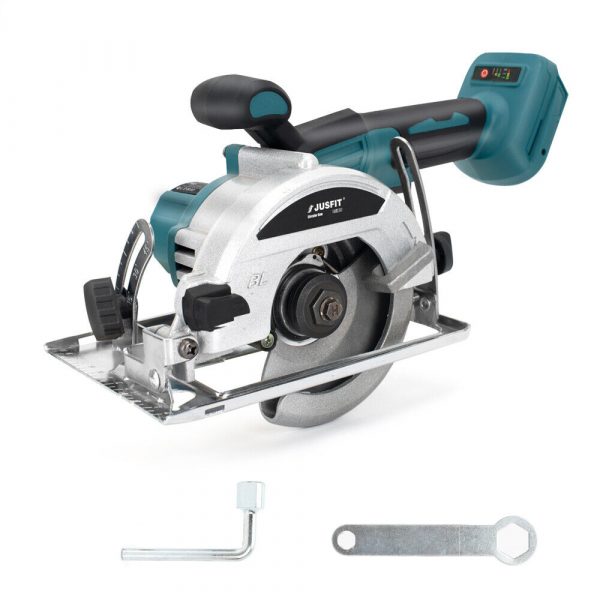 JUSFIT Cordless Brushless Electric Circular Saw Wood Cutter For Makita Battery