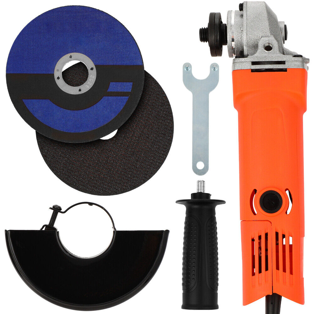 1200W Electric Angle Grinder 115mm 4.5" Heavy Duty Cutting Grinding 220V
