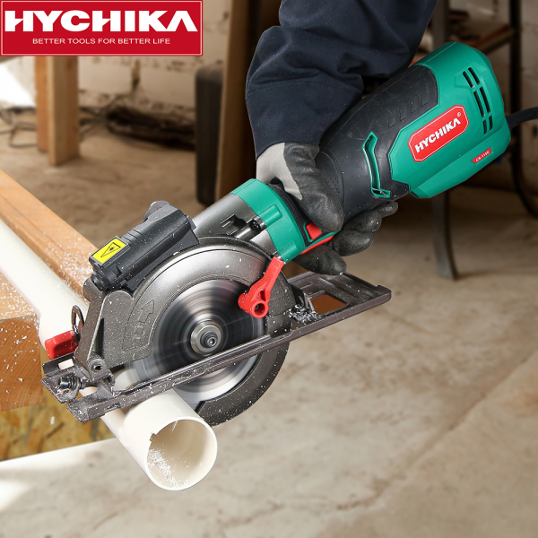 HYCHIKA Electric Mini Circular Saw 750W 3500RPM Power Tool With 3 Blades - Image 4