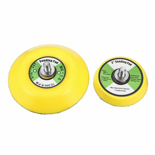 2'' 3'' Mini Air Sander Dual Action Random Air Orbital Sander for Auto Body Work - Image 2
