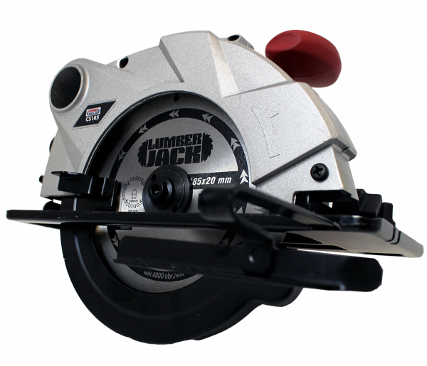Lumberjack 185mm Circular Saw 240V with TCT Blade 1400W 0-45° Scale Heavy Duty