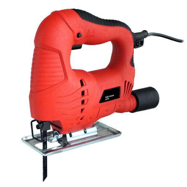 350W Electric Jigsaw + 14 Assorted Wood Metal & Plastic Jig Saw Cutting Blades - Image 2