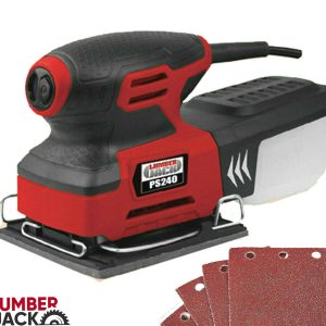 Detail Palm Sander 1/4 Sheet includes Dust Box & Sanding Sheets 240V