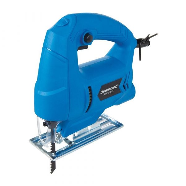 Silverline 450w Electric Jigsaw Heavy Duty Wood Metal Cutting Saw & Blade